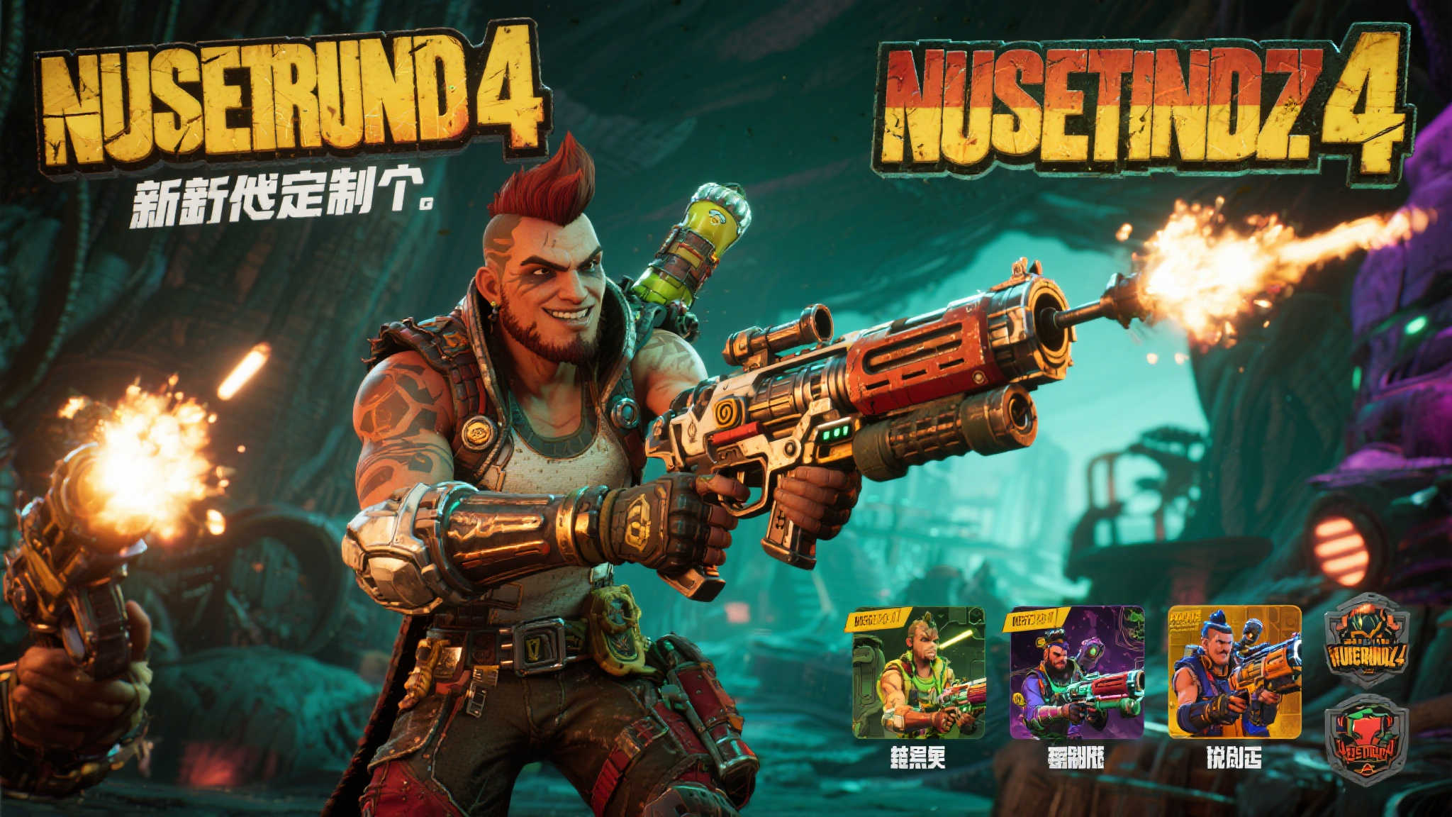 独家首播!B站抢先看《无主之地4》《红色沙漠》震撼预告 独家首播!B站抢先看《无主之地4》《红色沙漠》震撼预告